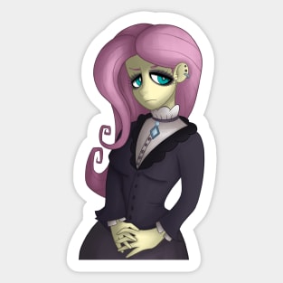 Goth Fluttershy Sticker